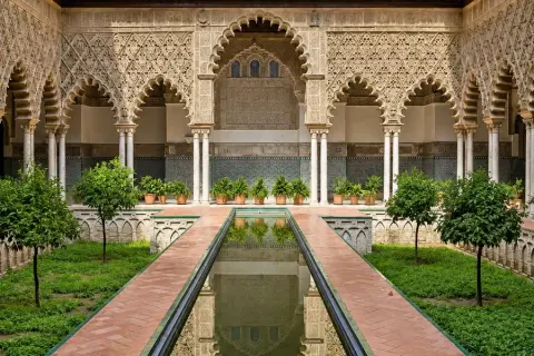 Il Patio de las Doncellas del Real Alcázar