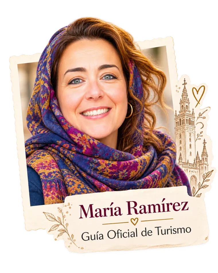 María Ramírez, guía oficial de turismo en Sevilla